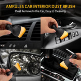 2-in-1 Car Detailing Brush & Vent Cleaner โ Deep Clean Dashboard, Vents & Interior with Soft Bristles