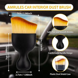 2-in-1 Car Detailing Brush & Vent Cleaner โ Deep Clean Dashboard, Vents & Interior with Soft Bristles