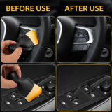 2-in-1 Car Detailing Brush & Vent Cleaner โ Deep Clean Dashboard, Vents & Interior with Soft Bristles