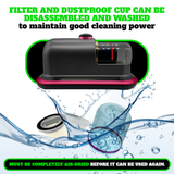 MHM Cordless Mattress Vacuum Cleaner - Bed Vacuum for Deep Cleaning - Vacuum Cleaner for Mattress Vacuum Bed Vacuum Cleaner