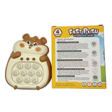 BlitzPop 4.0: Fast Push Pop It Game - Light Up Edition | Blitz Pop Game | Quick Push Bubble Fun | Pop It Fidget Toy Game Controller | Fast Push Game - Ultimate Sensory Experience