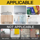 Heavy-Duty Double-Sided Tape (198 Inches) - Clear, Removable, and Tough Adhesive for Multipurpose Use - Strong Mounting Tape, Picture Hanging, Poster, and Carpet Tape - Reusable Wall Strips