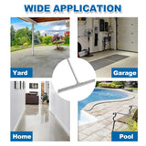 MHM's AquaSlide PushPro - 28-Inch Wide Floor Squeegee for Concrete Floors - Professional-Grade Cleaning and Efficiency