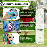 MHM's Ultimate Soccer Bullseye Indoor Outdoor Game Mat - Premium Practice Mat - Ideal Soccer Practice for Home Use (ScoreMax Soccer Bullseye)