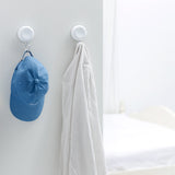 MHM's Premium Aluminum Suction Cup Hooks for Shower - Heavy Duty, Stylish, and Durable Bathroom and Kitchen Organizer - Powerful Hold - Ideal for Shower Walls, Bathrooms, and Kitchens