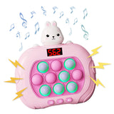 MHM’s Bubble Popper Pro LED 3.0, Fast Push Pop It Game – Sensory Toy for Kids with Autism | Handheld Game Console with Pop It Pro Controller | Quick Push Bubble Fun