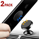 2PC Universal Magnetic Car Mount Cell Phone Holder Stand GPS