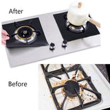 Non-Stick Heat Resistance Fiber Glass Cloth Stove Top Covers (8 Piece Set) - ModernKitchenMaker.com