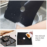 Non-Stick Heat Resistance Fiber Glass Cloth Stove Top Covers (8 Piece Set) - ModernKitchenMaker.com