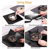 Non-Stick Heat Resistance Fiber Glass Cloth Stove Top Covers (8 Piece Set) - ModernKitchenMaker.com