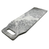 White Marble Board Cutting Board Marble Pastry Board Cheese Board Paddle Board - ModernKitchenMaker.com