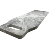 White Marble Board Cutting Board Marble Pastry Board Cheese Board Paddle Board - ModernKitchenMaker.com