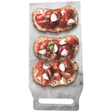 White Marble Board Cutting Board Marble Pastry Board Cheese Board Paddle Board - ModernKitchenMaker.com