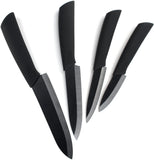 5 Piece Ceramic Knife Set (1 Peeler/4 Durable Lightweight Knifes/and Storage Holder)