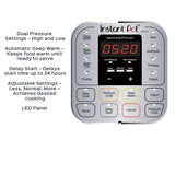 Instant Pot DUO80 7-in-1 Multi- Use Programmable Pressure Cooker, Slow Cooker, Rice Cooker, Steamer, Sauté, Yogurt Maker and Warmer - ModernKitchenMaker.com