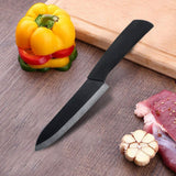 5 Piece Ceramic Knife Set (1 Peeler/4 Durable Lightweight Knifes/and Storage Holder)