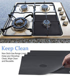 Non-Stick Heat Resistance Fiber Glass Cloth Stove Top Covers (8 Piece Set) - ModernKitchenMaker.com