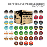 Keurig Coffee Lovers' Collection Sampler Pack, Single Serve K-Cup Pods, Variety Pack, 40 Count - ModernKitchenMaker.com