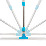Floor Squeegee extendable window squeegee Long Handle Squeegee with 180 rotation squeege water broom - ModernKitchenMaker.com