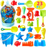 Beach Toy Outdoor Play for Kids Sand Toy,  Molds, Shovel,  Build Sand Castles