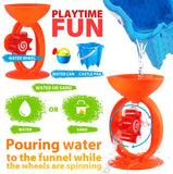 Beach Toy Outdoor Play for Kids Sand Toy,  Molds, Shovel,  Build Sand Castles