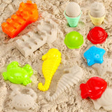 Beach Toy Outdoor Play for Kids Sand Toy,  Molds, Shovel,  Build Sand Castles