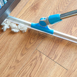 Floor Squeegee extendable window squeegee Long Handle Squeegee with 180 rotation squeege water broom - ModernKitchenMaker.com