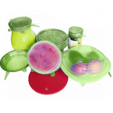 6PCs/Set Silicone Kitchen Stretch Lids - ModernKitchenMaker.com