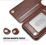 Retro iPhone Leather Wallet Case - ModernKitchenMaker.com