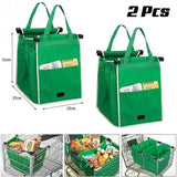Ultimate Grocery Bag Reusable Large Grocery Bag (Set of 2) - ModernKitchenMaker.com