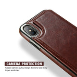 Retro iPhone Leather Wallet Case - ModernKitchenMaker.com