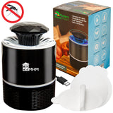 Mosquito Trap Mosquito Killer Lamp Mosquito Lamp UV LED Lights USB Power with Gluey Pads