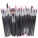 Pro 20 pcs Cosmetic Make Up Eye Brush Set - ModernKitchenMaker.com