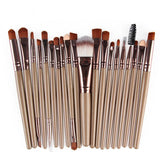 Pro 20 pcs Cosmetic Make Up Eye Brush Set - ModernKitchenMaker.com