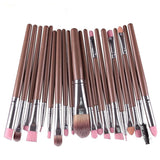 Pro 20 pcs Cosmetic Make Up Eye Brush Set - ModernKitchenMaker.com