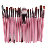Pro 20 pcs Cosmetic Make Up Eye Brush Set - ModernKitchenMaker.com