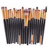 Pro 20 pcs Cosmetic Make Up Eye Brush Set - ModernKitchenMaker.com