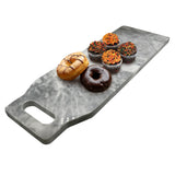 White Marble Board Cutting Board Marble Pastry Board Cheese Board Paddle Board - ModernKitchenMaker.com