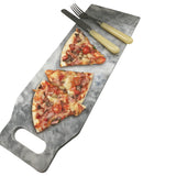 White Marble Board Cutting Board Marble Pastry Board Cheese Board Paddle Board - ModernKitchenMaker.com