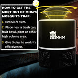 Mosquito Trap Mosquito Killer Lamp Mosquito Lamp UV LED Lights USB Power with Gluey Pads