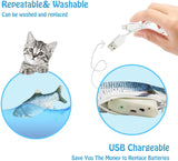 Realistic 3D Printed Electric Moving Fish Cat Toy
