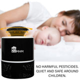 Mosquito Trap Mosquito Killer Lamp Mosquito Lamp UV LED Lights USB Power with Gluey Pads