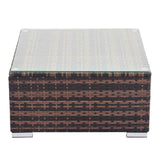 Outdoor Sectional Rattan Outdoor Sofa Set (7 Piece) PE Wicker for Patio Backyard Garden