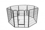 Heavy Duty Dog Cat Pet Cage 8 Panel Folding Fence