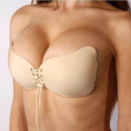 Strapless Bra for Big Busted Women Wire-Free Push-Up Seamless Bra