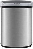 Touchless Trash Can Automatic Touch Free Kitchen Trash Can 13 Gallons Stainless Steel
