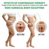 MHM 8-in-1 Complete Wood Therapy Massage Tool Set for Body Shaping - Wood Massage Tool Therapy Maderoterapia Kit