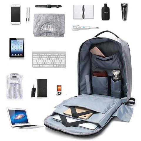 anti-theft backpack waterproof travel Anti Theft Waterproof Laptop Backpack with USB Charging – Modern Kitchen Maker