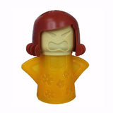 Microwave / Oven Steam Cleaner with Vinegar and Water, Angry Mama - ModernKitchenMaker.com