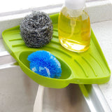 Kitchen Sink Corner Storage Rack Sponge Holder - ModernKitchenMaker.com